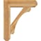 Ekena Millwork Legacy Craftsman Rough Sawn Bracket w/ Offset Brace, Western Red Cedar, 8"W x 30"D x 36"H BKT0806X30X36LEC04RWR - alternate 3